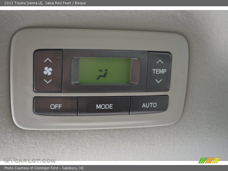 Salsa Red Pearl / Bisque 2013 Toyota Sienna LE