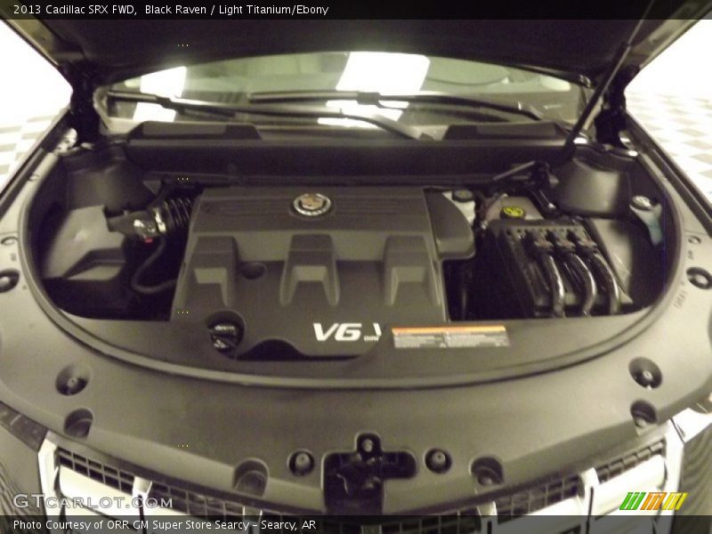 Black Raven / Light Titanium/Ebony 2013 Cadillac SRX FWD