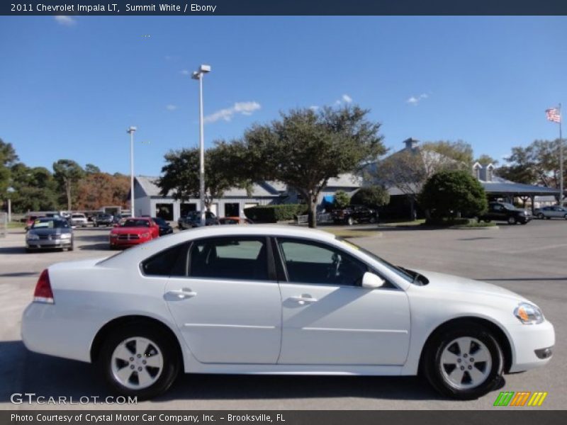 Summit White / Ebony 2011 Chevrolet Impala LT