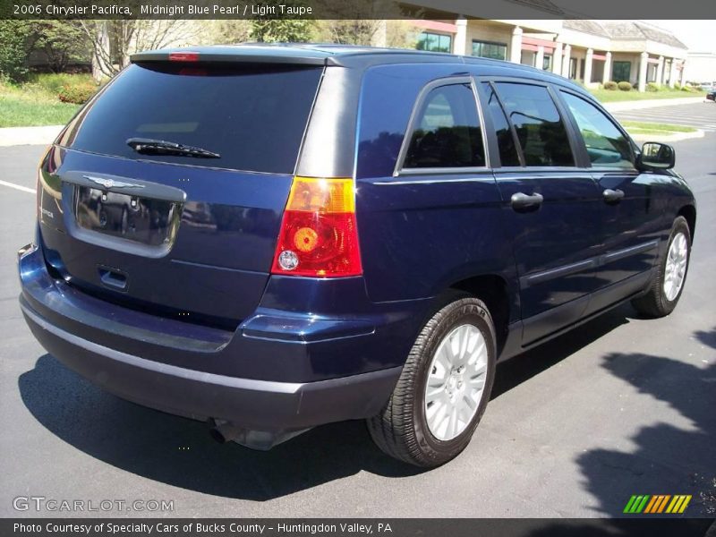Midnight Blue Pearl / Light Taupe 2006 Chrysler Pacifica