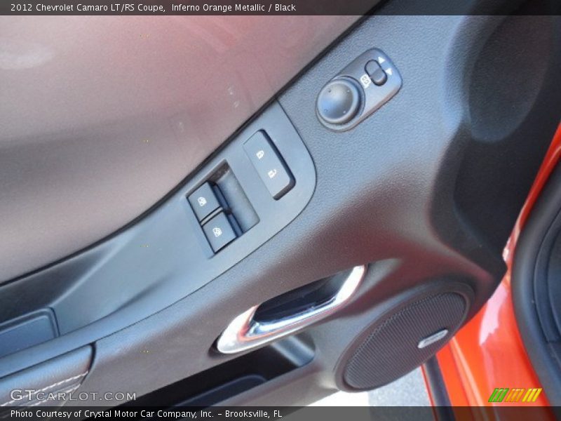 Inferno Orange Metallic / Black 2012 Chevrolet Camaro LT/RS Coupe