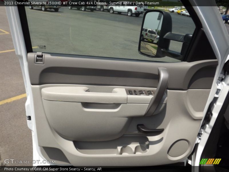 Door Panel of 2013 Silverado 3500HD WT Crew Cab 4x4 Chassis