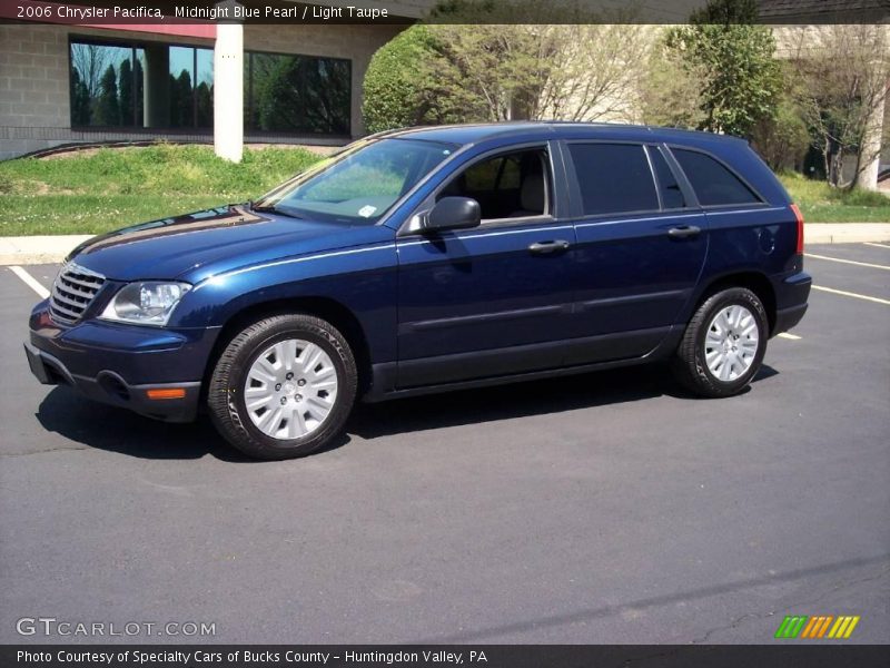 Midnight Blue Pearl / Light Taupe 2006 Chrysler Pacifica