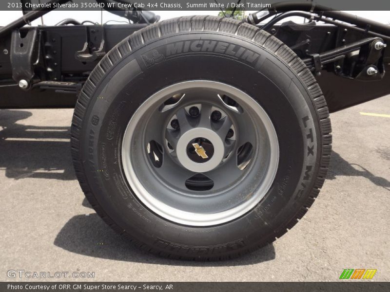  2013 Silverado 3500HD WT Crew Cab 4x4 Chassis Wheel