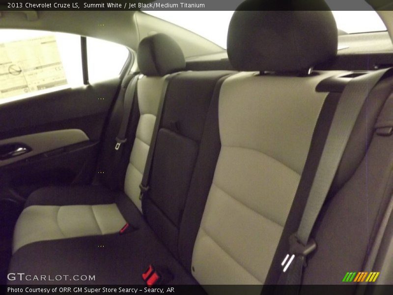 Summit White / Jet Black/Medium Titanium 2013 Chevrolet Cruze LS