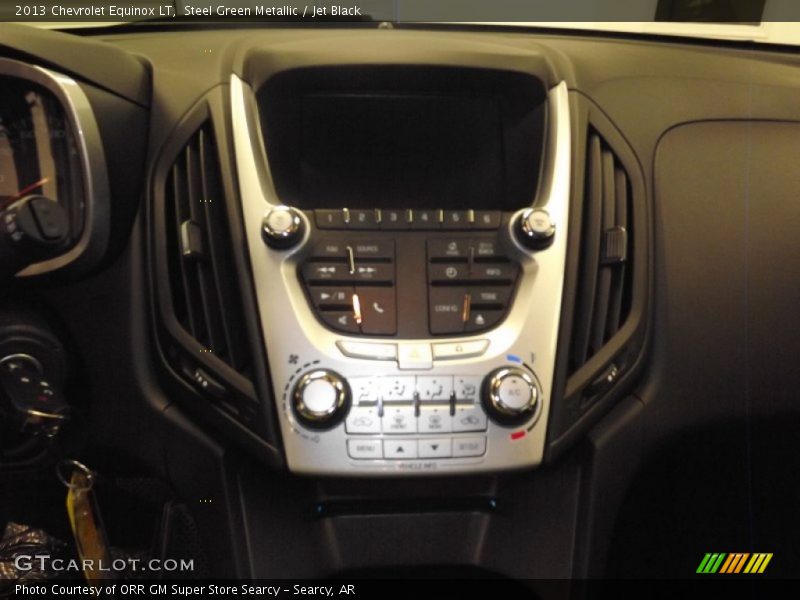 Steel Green Metallic / Jet Black 2013 Chevrolet Equinox LT