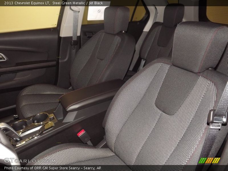 Steel Green Metallic / Jet Black 2013 Chevrolet Equinox LT
