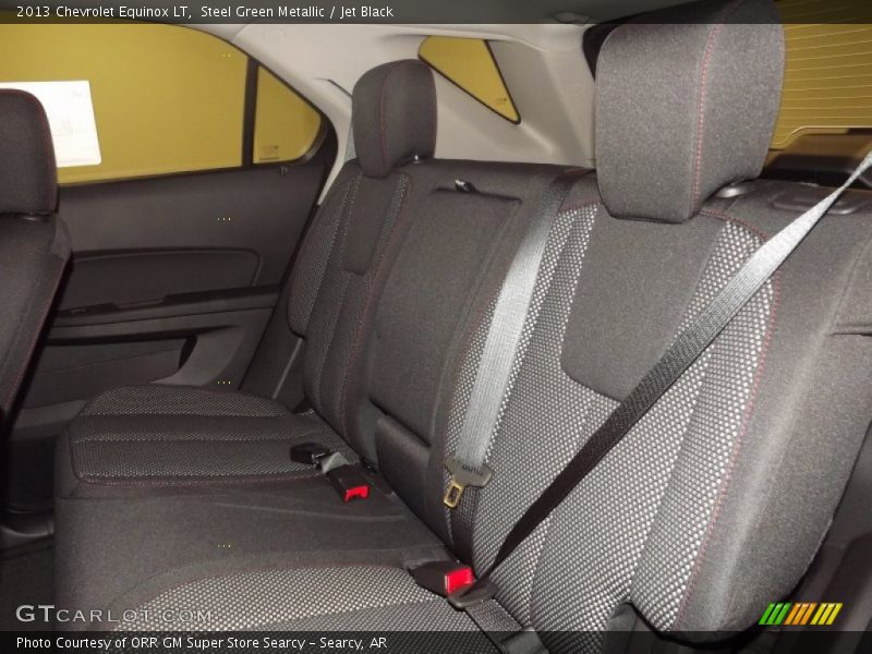 Steel Green Metallic / Jet Black 2013 Chevrolet Equinox LT