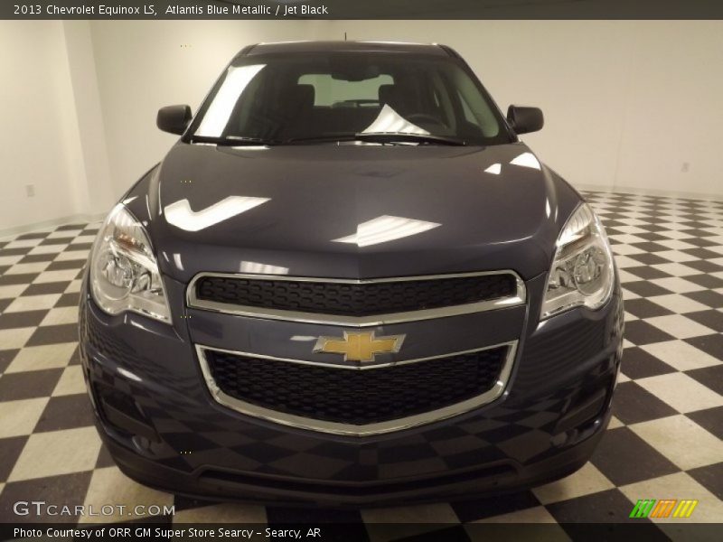 Atlantis Blue Metallic / Jet Black 2013 Chevrolet Equinox LS