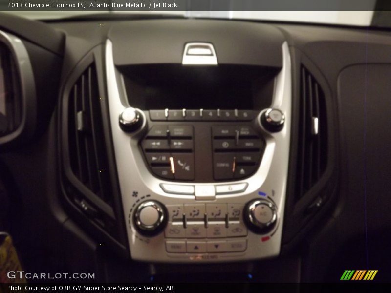 Atlantis Blue Metallic / Jet Black 2013 Chevrolet Equinox LS