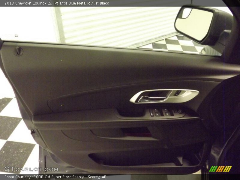 Atlantis Blue Metallic / Jet Black 2013 Chevrolet Equinox LS