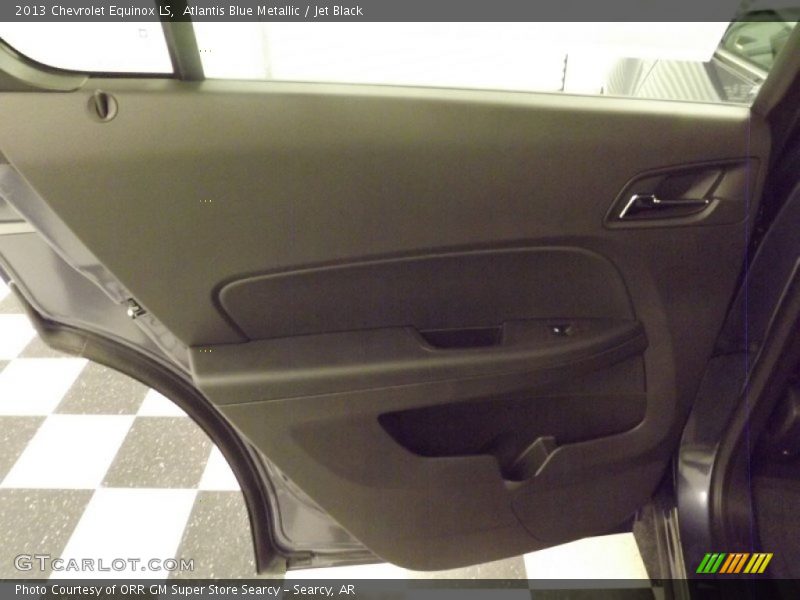 Atlantis Blue Metallic / Jet Black 2013 Chevrolet Equinox LS