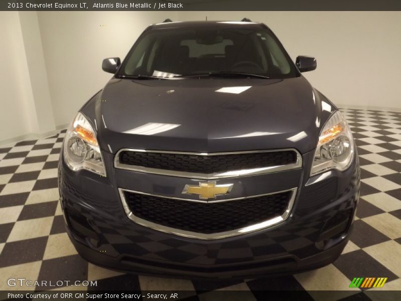 Atlantis Blue Metallic / Jet Black 2013 Chevrolet Equinox LT