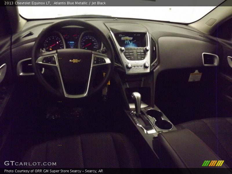 Atlantis Blue Metallic / Jet Black 2013 Chevrolet Equinox LT