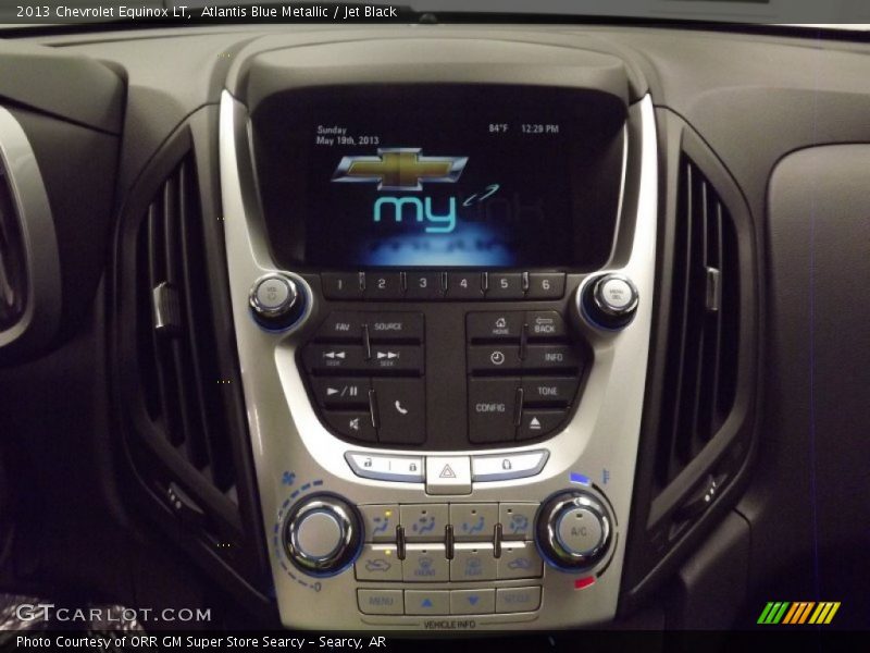 Atlantis Blue Metallic / Jet Black 2013 Chevrolet Equinox LT