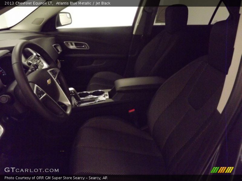 Atlantis Blue Metallic / Jet Black 2013 Chevrolet Equinox LT