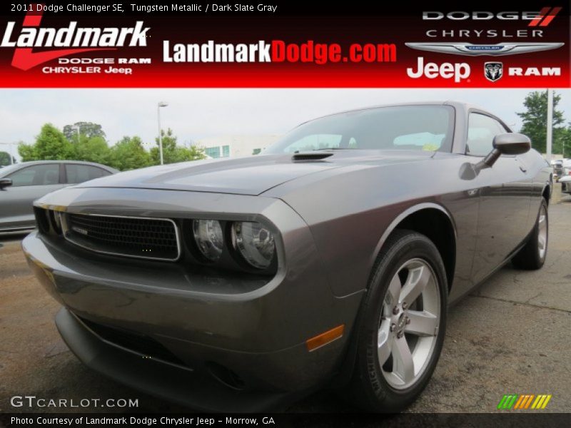 Tungsten Metallic / Dark Slate Gray 2011 Dodge Challenger SE