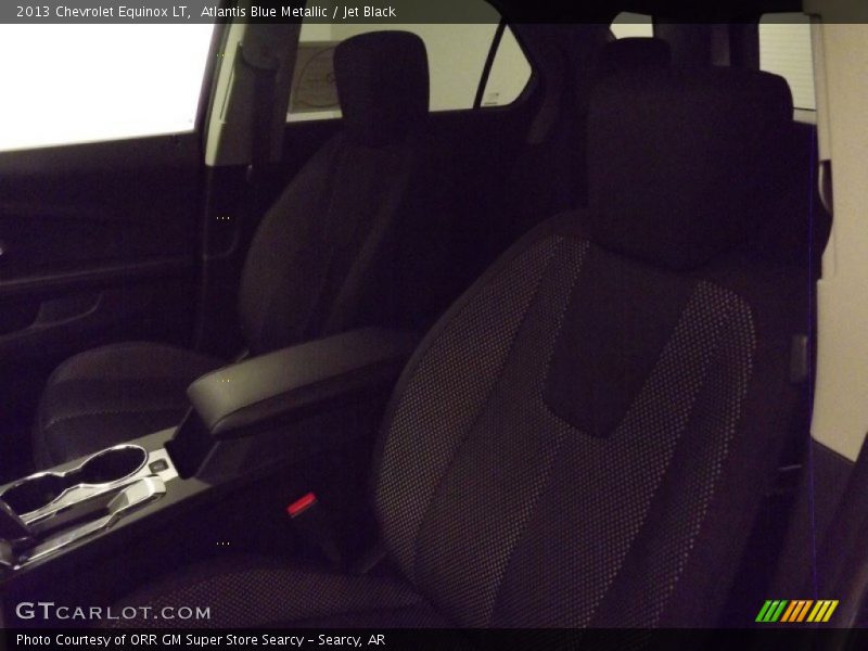 Atlantis Blue Metallic / Jet Black 2013 Chevrolet Equinox LT