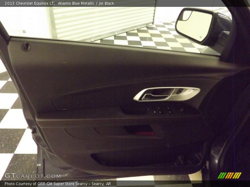 Atlantis Blue Metallic / Jet Black 2013 Chevrolet Equinox LT