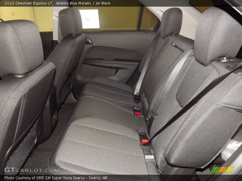 Atlantis Blue Metallic / Jet Black 2013 Chevrolet Equinox LT