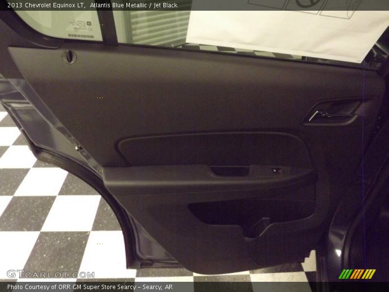 Atlantis Blue Metallic / Jet Black 2013 Chevrolet Equinox LT