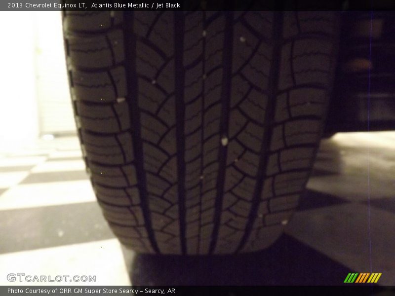 Atlantis Blue Metallic / Jet Black 2013 Chevrolet Equinox LT