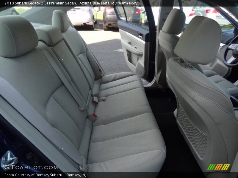 Azurite Blue Metallic / Warm Ivory 2010 Subaru Legacy 2.5i Premium Sedan