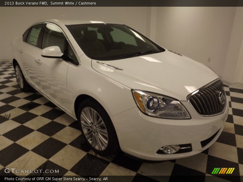 Summit White / Cashmere 2013 Buick Verano FWD