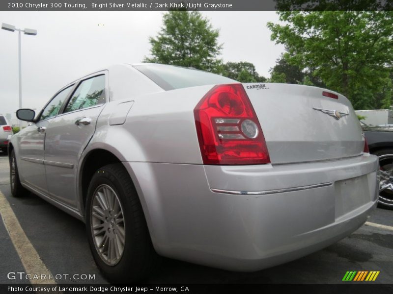 Bright Silver Metallic / Dark Khaki/Light Graystone 2010 Chrysler 300 Touring