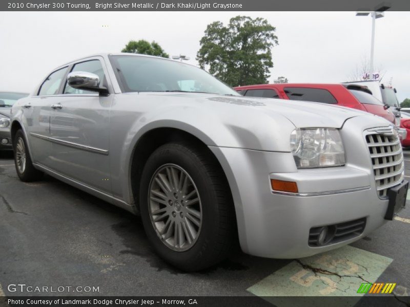 Bright Silver Metallic / Dark Khaki/Light Graystone 2010 Chrysler 300 Touring