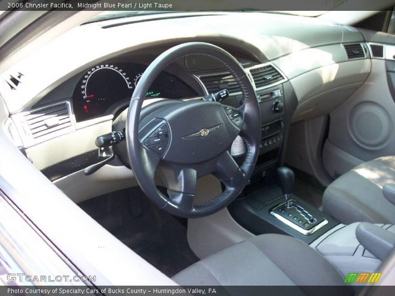 Midnight Blue Pearl / Light Taupe 2006 Chrysler Pacifica