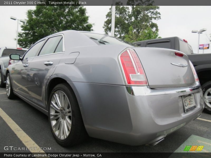 Tungsten Metallic / Black 2011 Chrysler 300 C Hemi