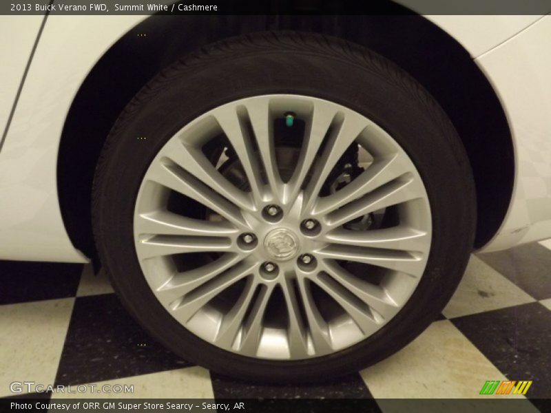 Summit White / Cashmere 2013 Buick Verano FWD