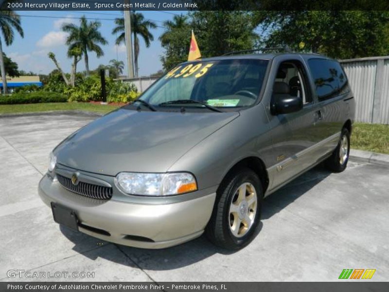 Front 3/4 View of 2000 Villager Estate