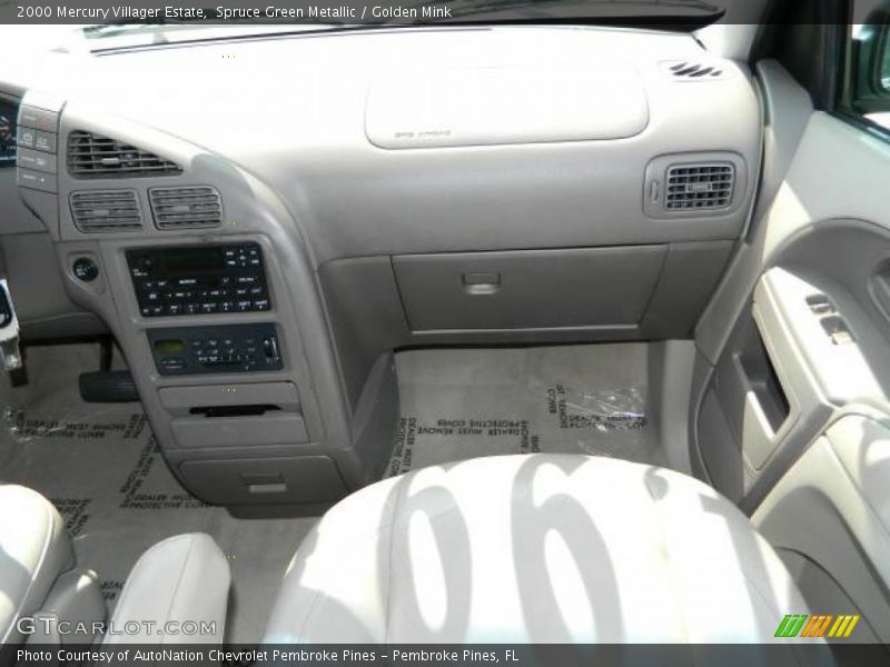 Spruce Green Metallic / Golden Mink 2000 Mercury Villager Estate