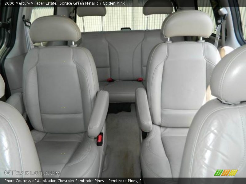 Rear Seat of 2000 Villager Estate