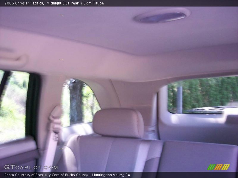 Midnight Blue Pearl / Light Taupe 2006 Chrysler Pacifica