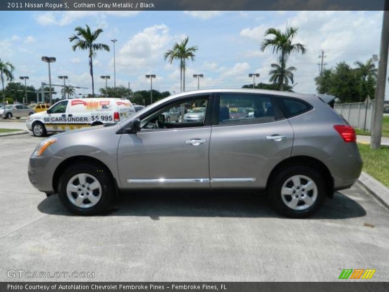  2011 Rogue S Gotham Gray Metallic