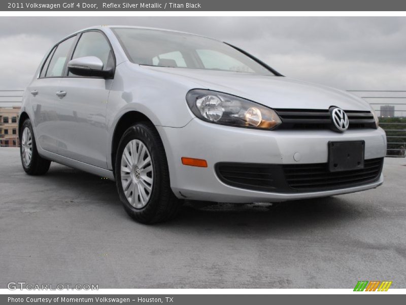 Front 3/4 View of 2011 Golf 4 Door