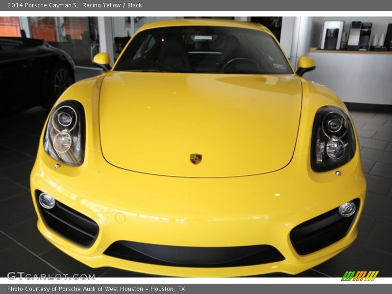 Racing Yellow / Black 2014 Porsche Cayman S