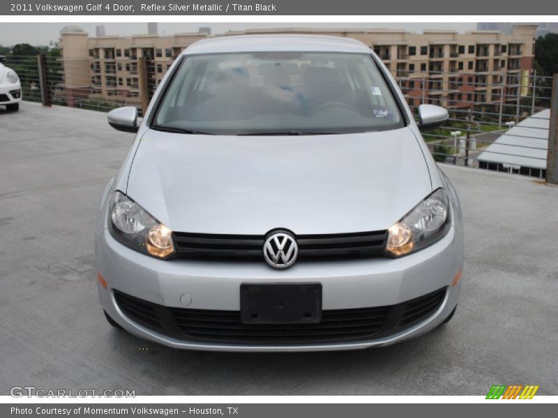 Reflex Silver Metallic / Titan Black 2011 Volkswagen Golf 4 Door