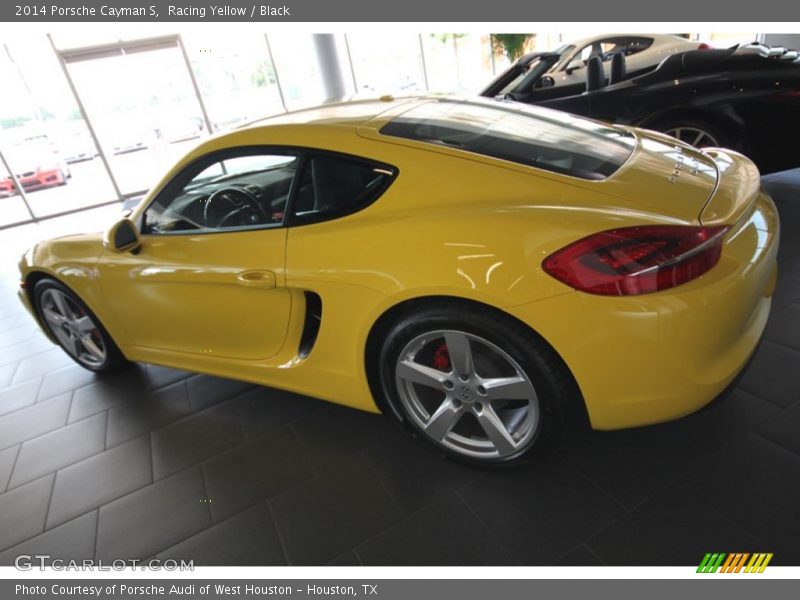 Racing Yellow / Black 2014 Porsche Cayman S