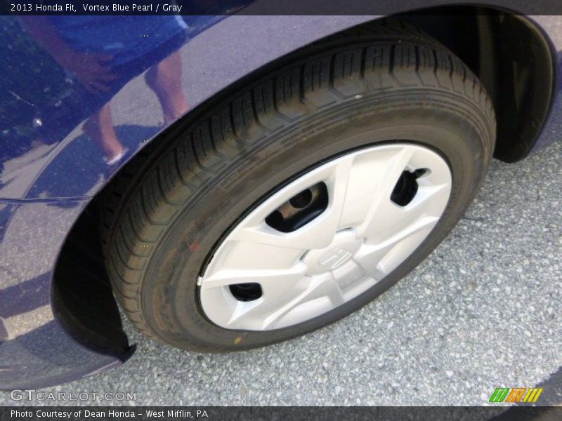 Vortex Blue Pearl / Gray 2013 Honda Fit