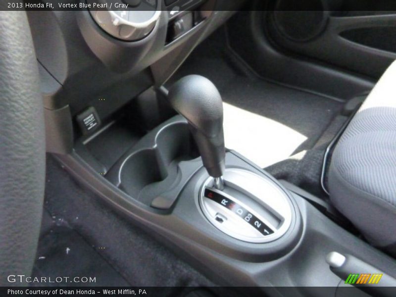 Vortex Blue Pearl / Gray 2013 Honda Fit