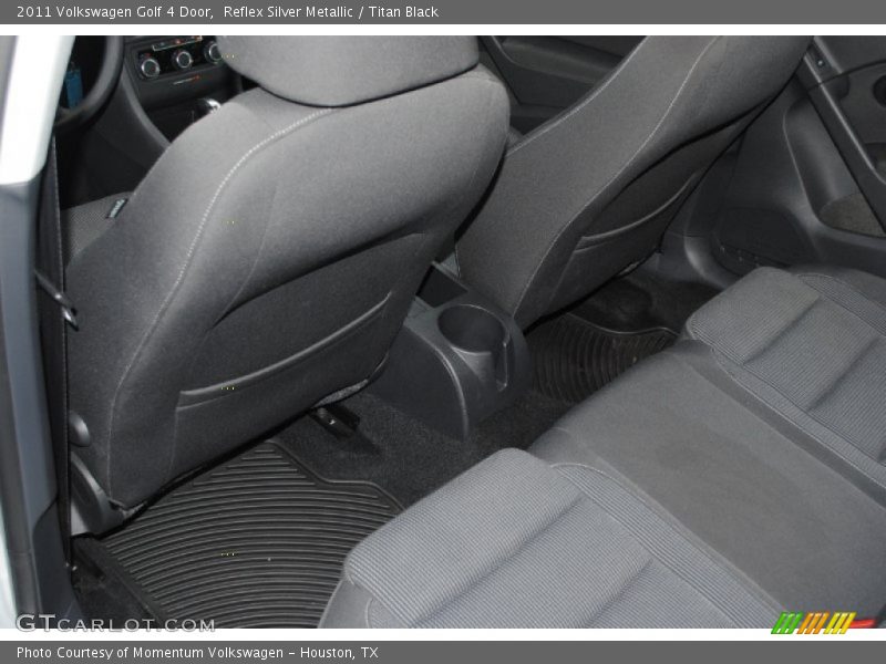 Reflex Silver Metallic / Titan Black 2011 Volkswagen Golf 4 Door