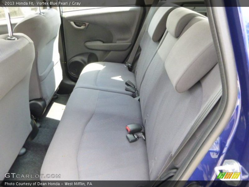 Vortex Blue Pearl / Gray 2013 Honda Fit