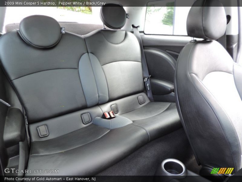 Pepper White / Black/Grey 2009 Mini Cooper S Hardtop