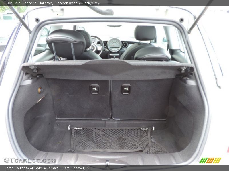 Pepper White / Black/Grey 2009 Mini Cooper S Hardtop