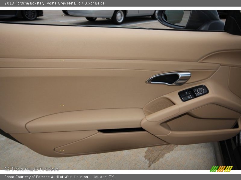 Agate Grey Metallic / Luxor Beige 2013 Porsche Boxster