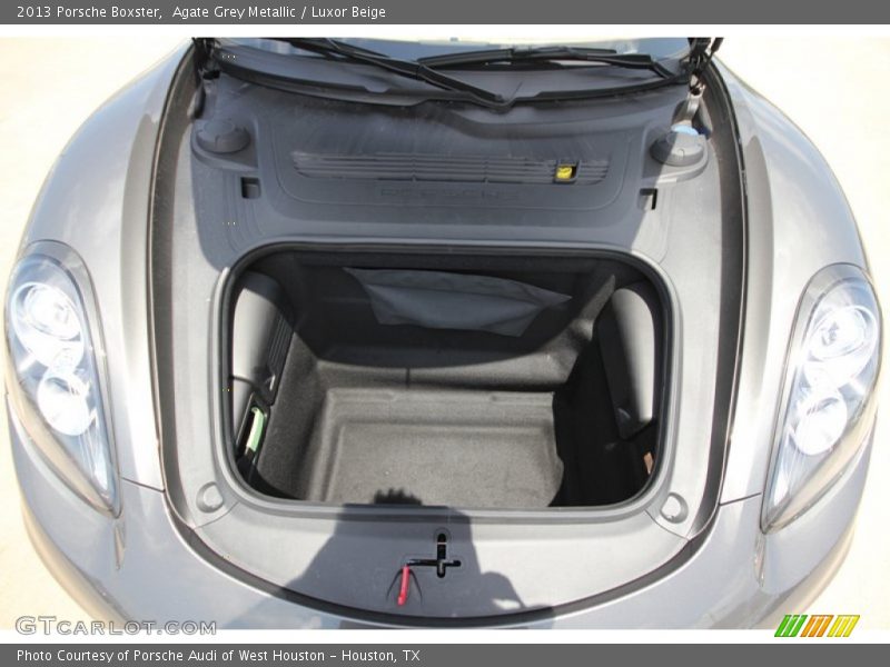 Agate Grey Metallic / Luxor Beige 2013 Porsche Boxster